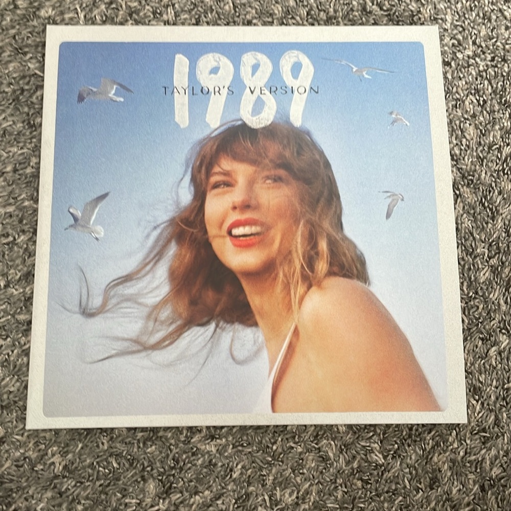 Taylor Swift 1989 Vinyl Record Blue